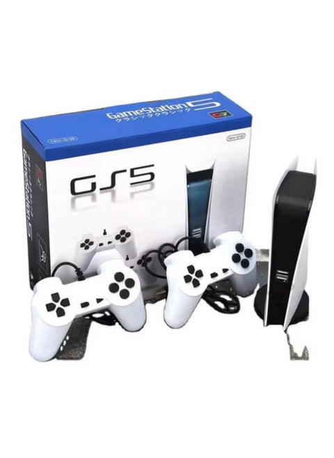 New GS5 Pro Video Game Console With Classic Game 8 Bit TV Consola Retro Handheld Kids Two Wired Gaming Player AV Output