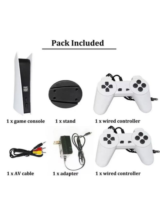 New GS5 Pro Video Game Console With Classic Game 8 Bit TV Consola Retro Handheld Kids Two Wired Gaming Player AV Output