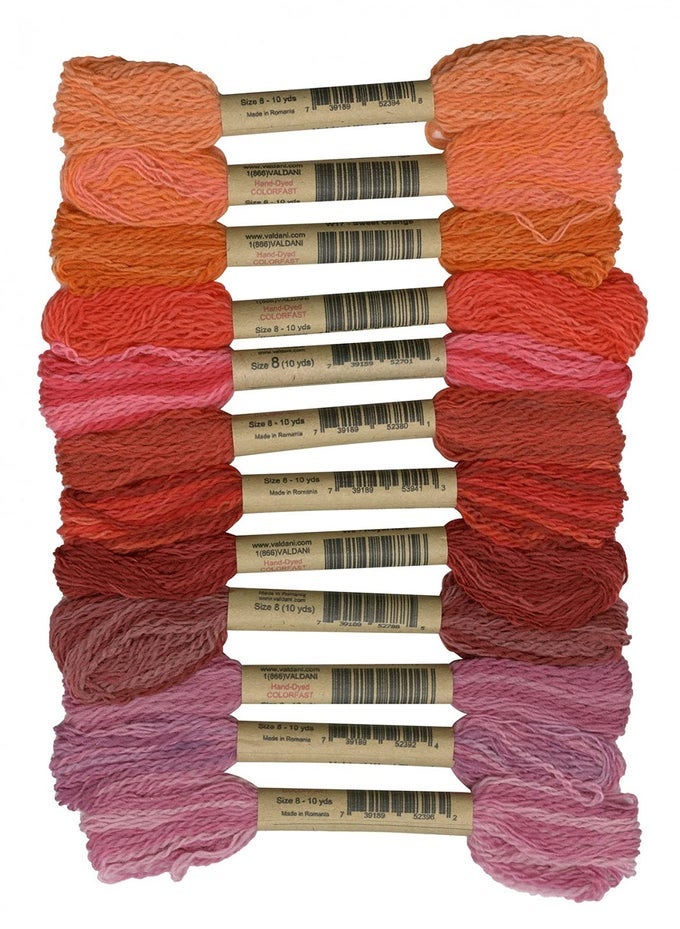 SIZE 8 WOOL EMBROIDERY THREAD BOUNTIFUL ORCHARD COLLECTION