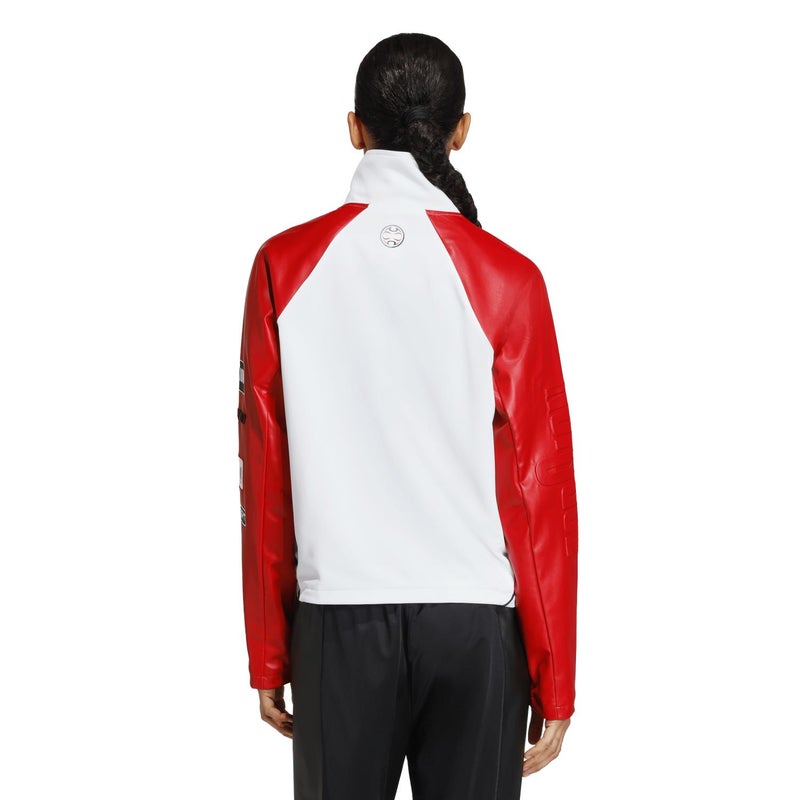 adidas Originals TEAMGEIST FAUX LEATHER TRACK TOP - Image 4