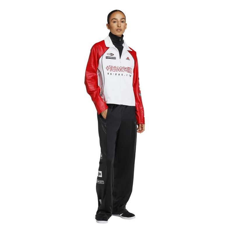 adidas Originals TEAMGEIST FAUX LEATHER TRACK TOP - Image 3