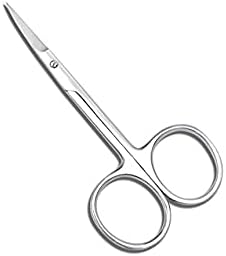 ThreadNanny مقص تطريز ثريدناني ذو طرف مدبب منحني حاد معدني دقيق مقصات خياطة صغيرة للحرف اليدوية 35 بوصة - Image 2