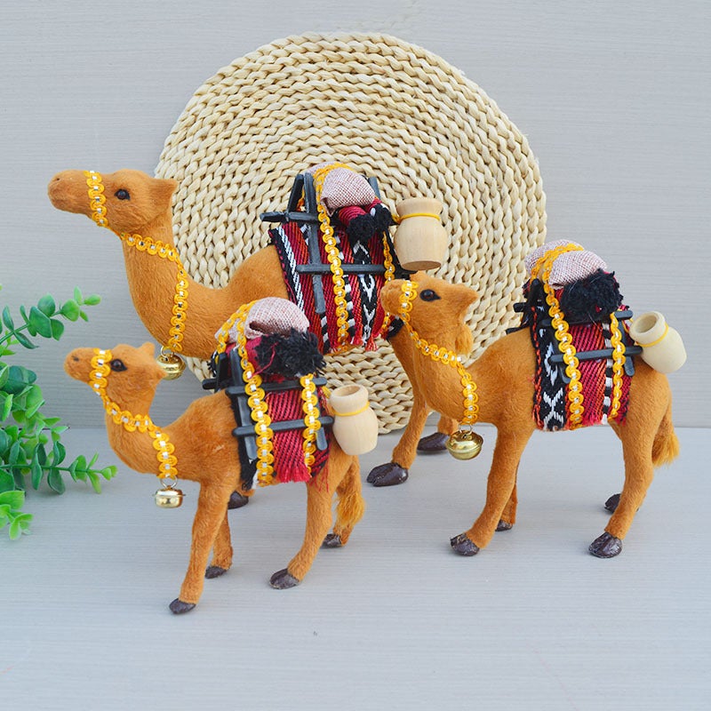 لعبة جمل محاكي - نموذج حيوان صحراوي للأطفال، ديكور تعليمي، هدية تذكارية - Image 5
