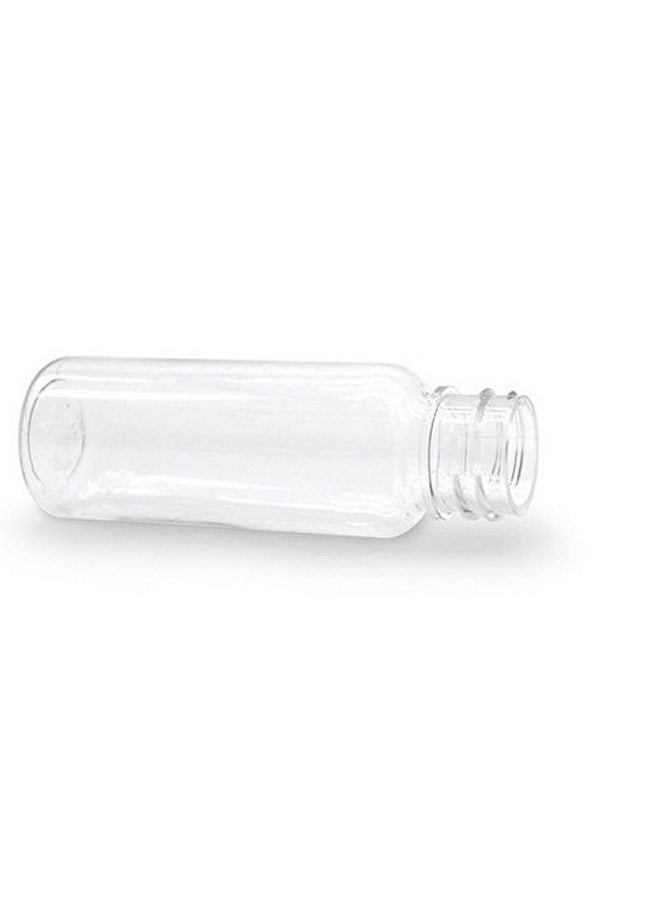 ASTRQLE - 12Pcs 10Ml/20Ml Empty Refillable Clear Plastic Bottle With Aluminum Screw Cap Travel Small Container (10 Ml) - Image 1
