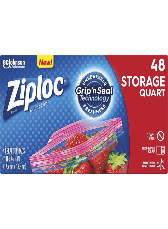 Ziploc DRACB003103CT - Ziploc Double Zipper Storage Bags - Image 1