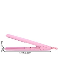 Hair Straightener 4Colors 2 In 1 Mini Hair Straightener Ceramic Tourmaline Plate Beauty Flat Iron Heating Curler 8.7 X 3.1 X 1.6In (Us Plug) - pzsku/Z5BD969A6E00B8FBA11D9Z/45/_/1683535446/5de9712a-1505-4c74-abef-8505c30a531e