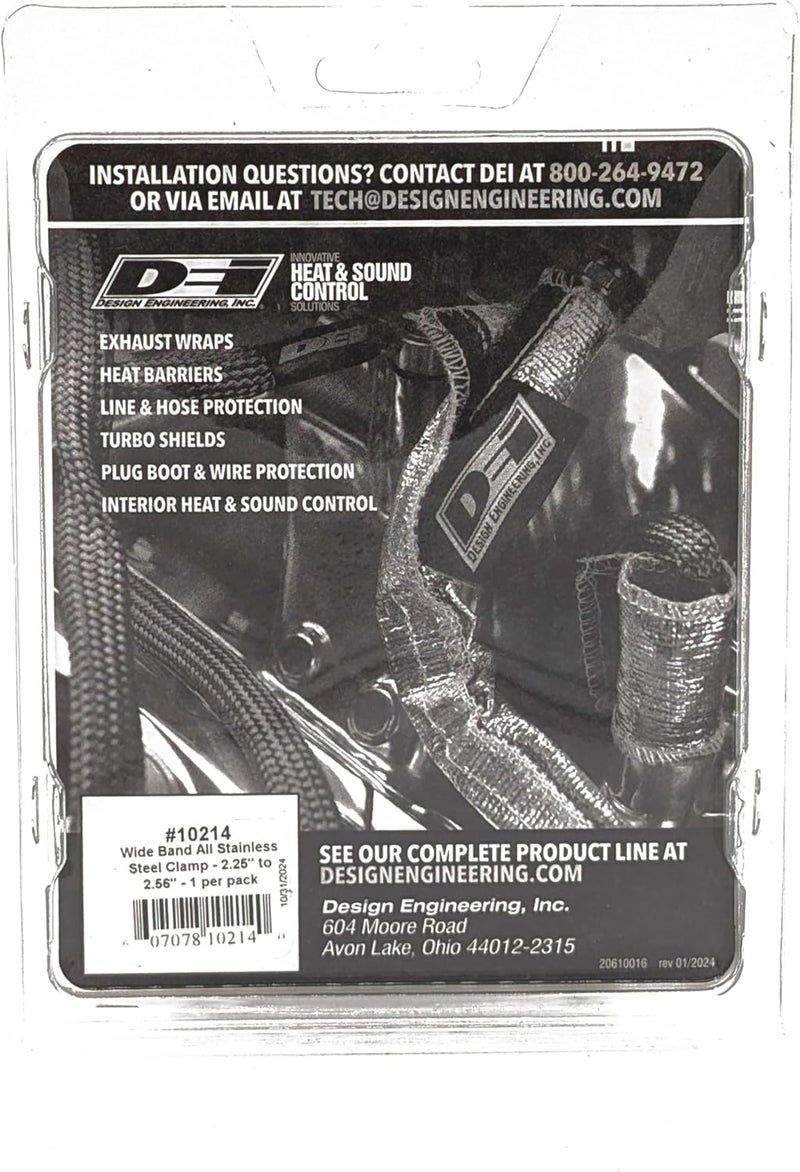 Design Engineering Stainless Steel Exhaust Clamp - Image 4