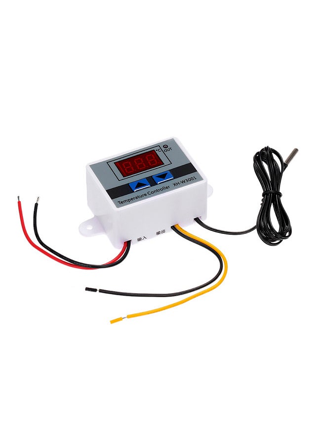 Generic Intelligent Digital Microcomputer Temperature Controller with LED-Display Mini Thermostat Switch Heating/Cooling Temperature Control Switch with Water-resistant Sensor Probe  - Image 3