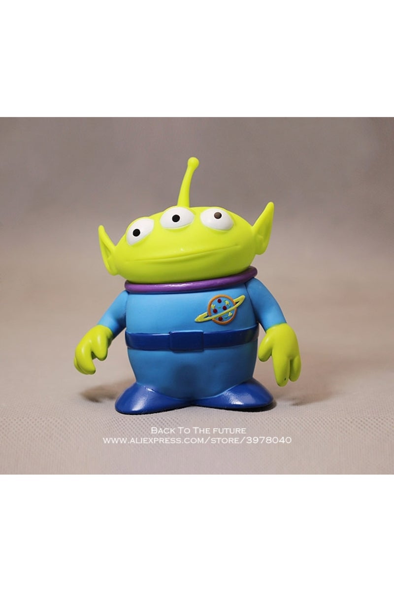 شخصية وودي الخضراء من ديزني توي ستوري، فضائيون أخضرون، 3 أنماط، 15 سم، مجسم حركة، مجموعة ديكور أنمي