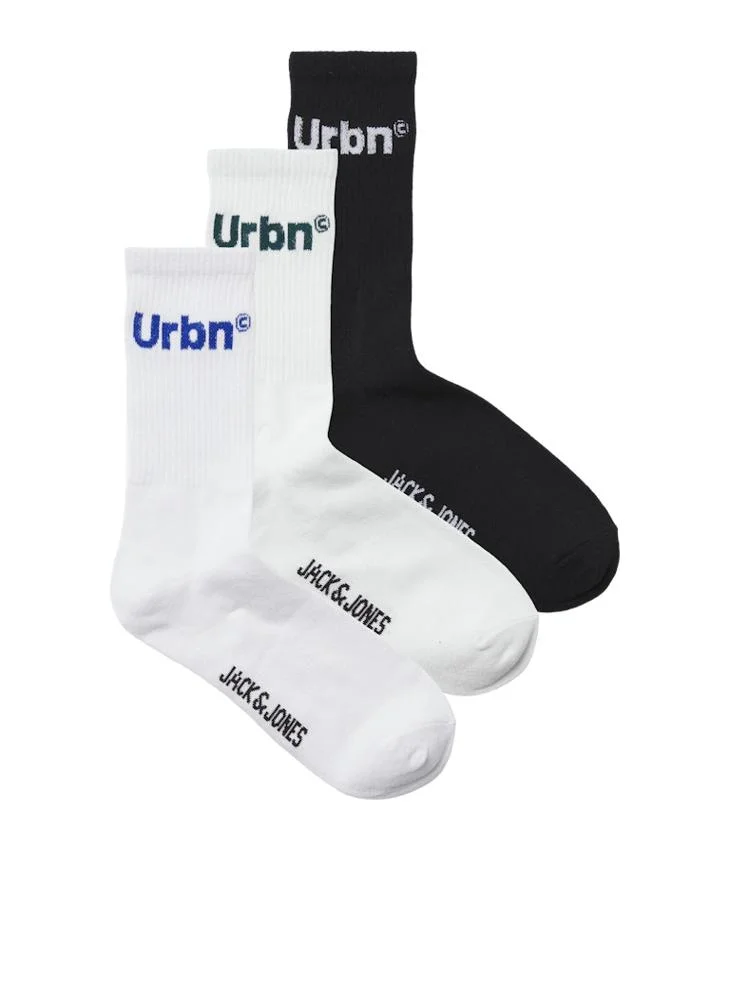 جاك اند جونز 3 Pack Ankle Socks