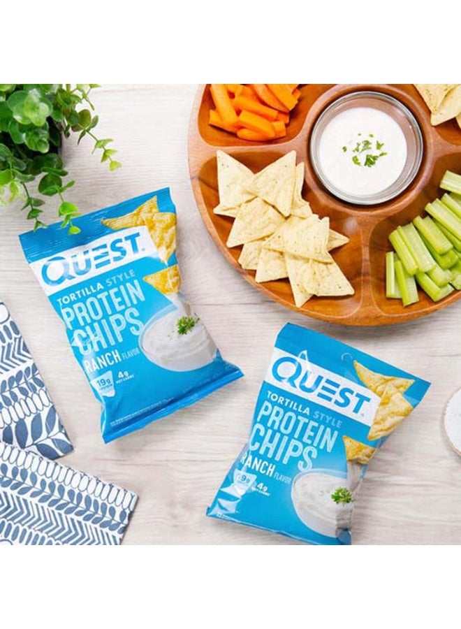رقائق بروتين بنكهة الرانش من كويست نيوتريشن (عبوة من 8 قطع، 32 غرام) - Image 1