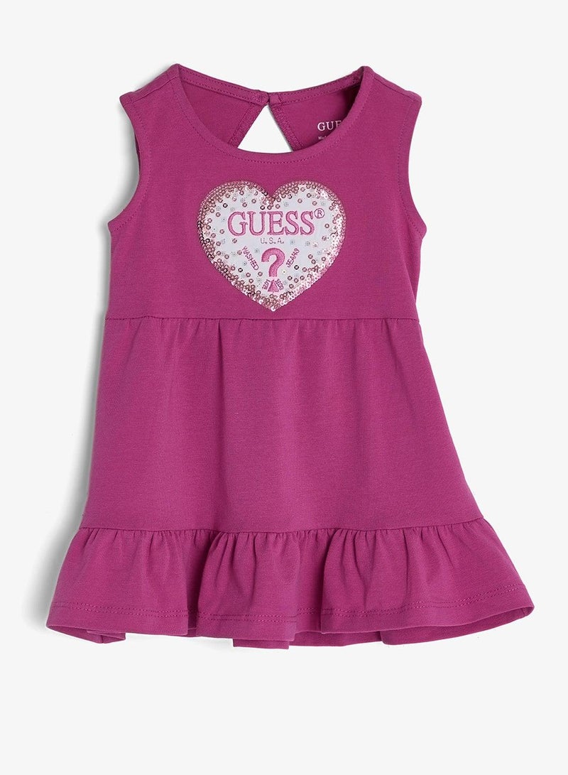 GUESS Infant Sleeveless Mini Dress With Panties - Image 3