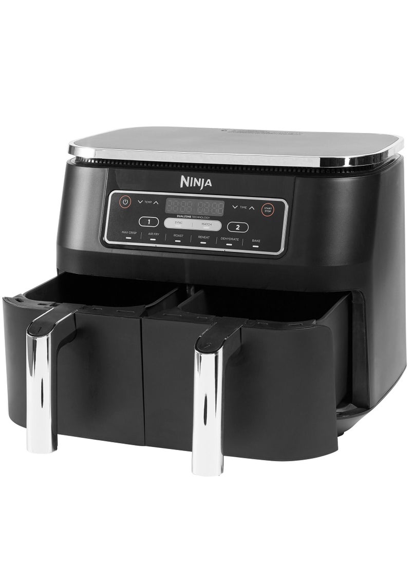 Ninja - Ninja Foodi Dual zone Air Fryer AF300ME, 7.6L, 2470W, Black - Image 1