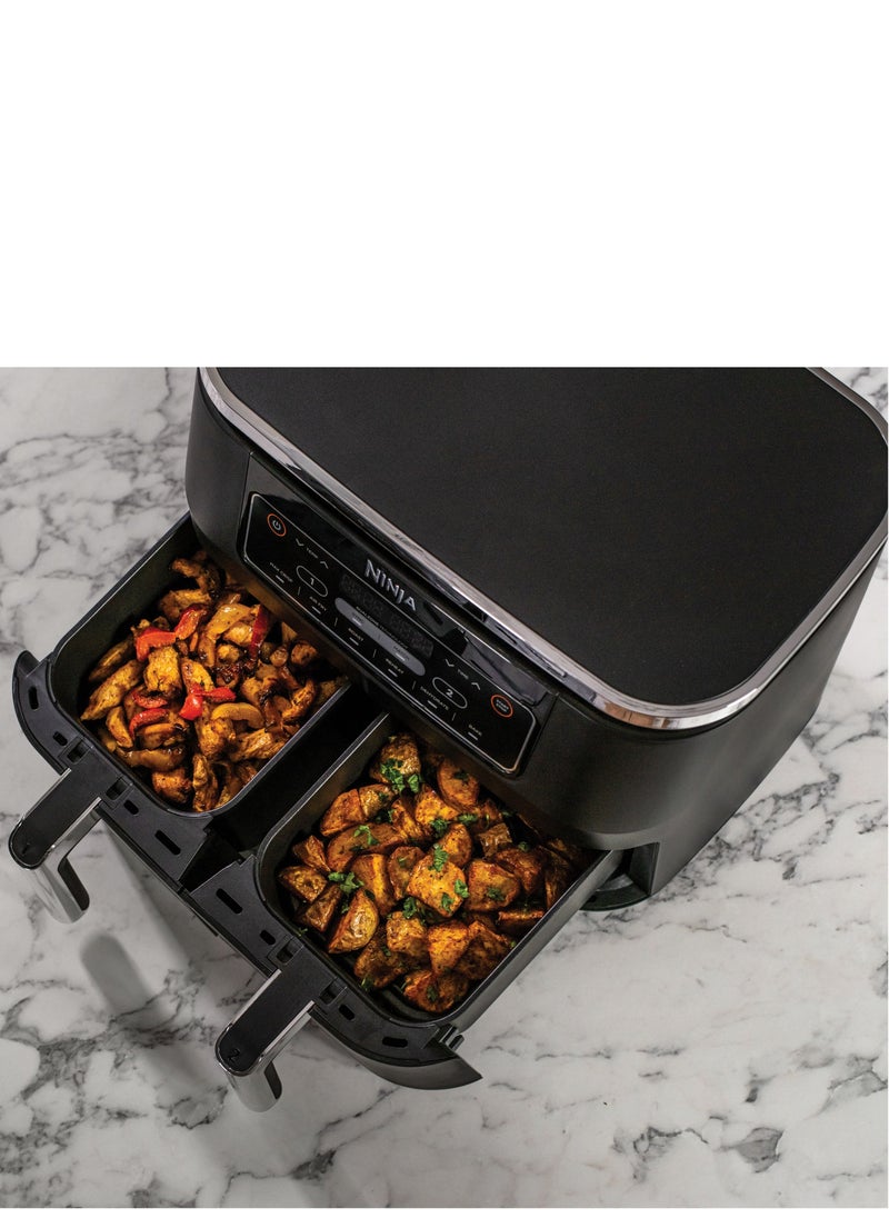 Ninja - Ninja Foodi Dual zone Air Fryer AF300ME, 7.6L, 2470W, Black - Image 1