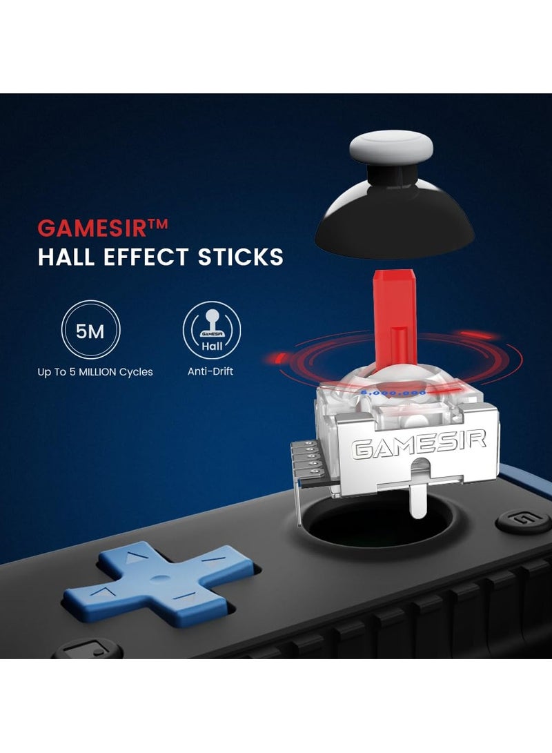 جيم سير وحدة تحكم الألعاب المحمولة X2s Bluetooth لأجهزة iOS وهواتف Android والكمبيوتر الشخصي، عصا التحكم Hall Effect يمكن تعديل ارتفاعها وحدة تحكم ألعاب الهاتف - Image 2