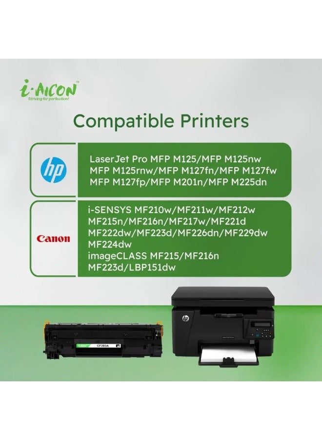 i-AICON CF283A Compatible Black Laser Toner for HP & Canon Printers 1500 Pages - Image 5
