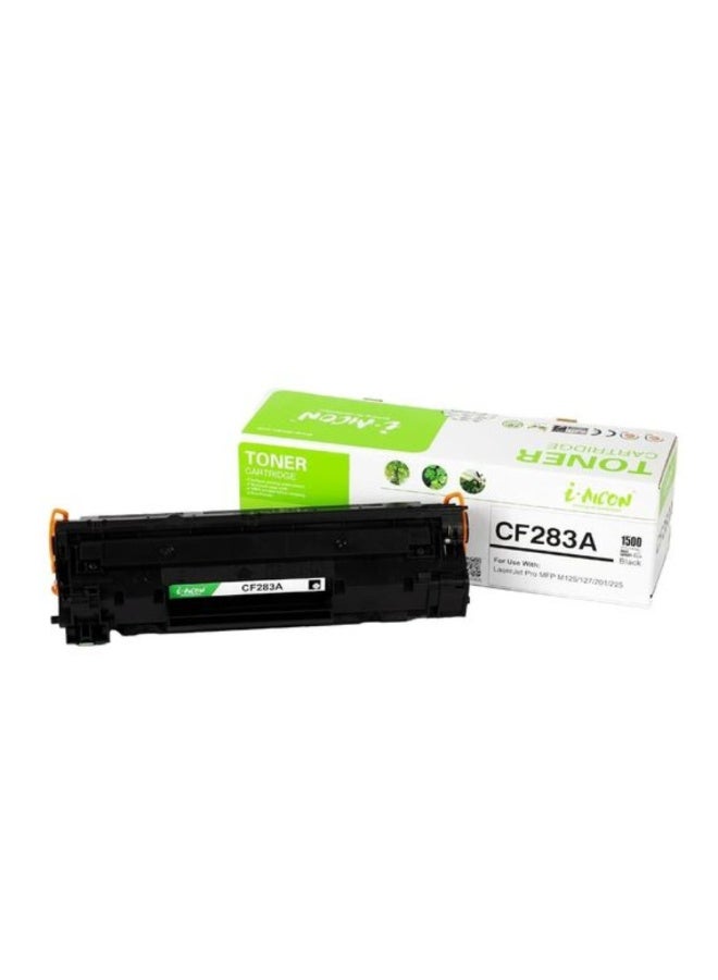 i-AICON CF283A Compatible Black Laser Toner for HP & Canon Printers 1500 Pages - Image 1