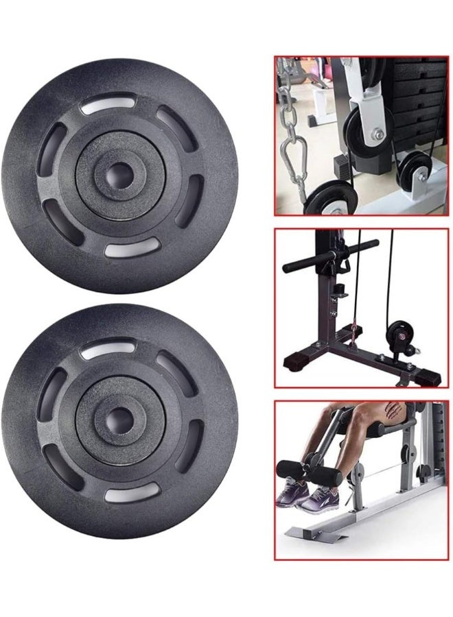 BESPORTBLE 5Pcs Universal Bearing Pulley Wheel Wearproof Pulley Wheel Cable Gym Equipment for Gym Sport Fitness - Image 5