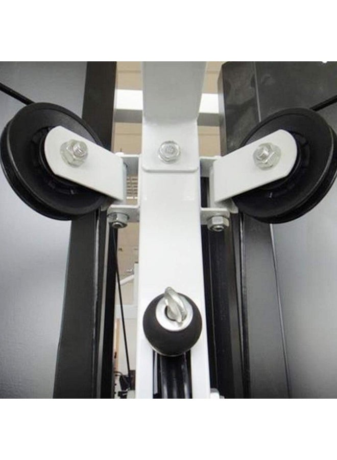 BESPORTBLE 5Pcs Universal Bearing Pulley Wheel Wearproof Pulley Wheel Cable Gym Equipment for Gym Sport Fitness - Image 3