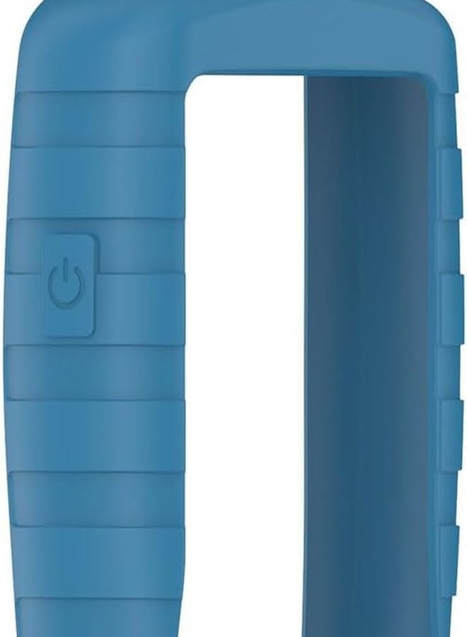 Blue Silicone Protective Case for 64s 64st Cycling Computer Waterproof Comfortable Grip - Image 1