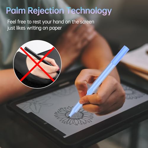 AZX Stylus Pen for HP Omnibook, Pen for HP Envy x360 Pavilion x360 Specter x360 Touchscreen Laptops with 2500h Battery Life Palm Rejection & 1024 Pressure Sensitivity - Image 5