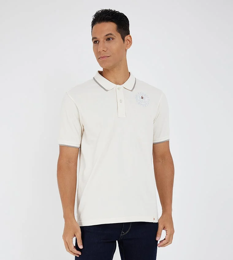 BEVERLY HILLS POLO CLUB Regular Fit Cotton Polo T-Shirt