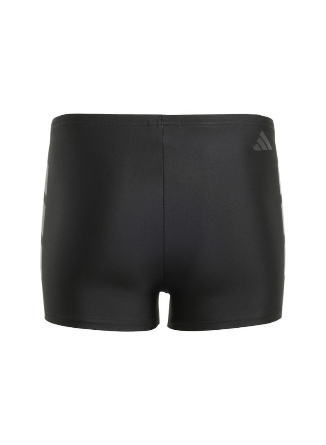 adidas بوكسر سباحة للأطفال أسود - Image 3