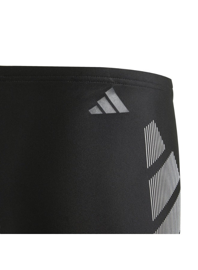 adidas بوكسر سباحة للأطفال أسود - Image 4