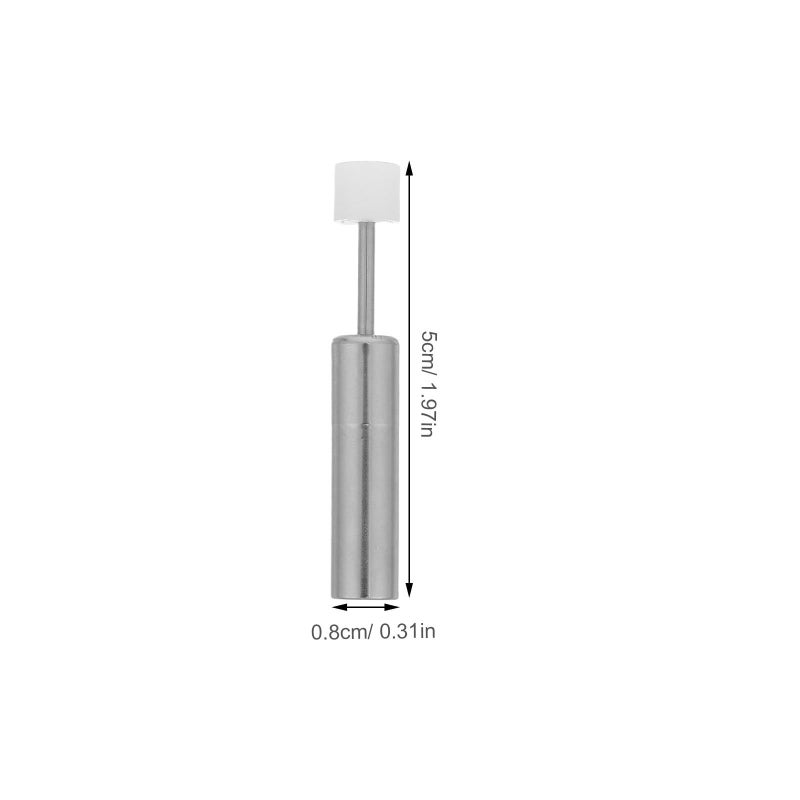Stainless Steel Trash Lid Support Damper Hydraulic Piston Soft Close Quiet Damper Replacement 5.00X0.80X0.80CM For Household Office Kitchen - Image 3