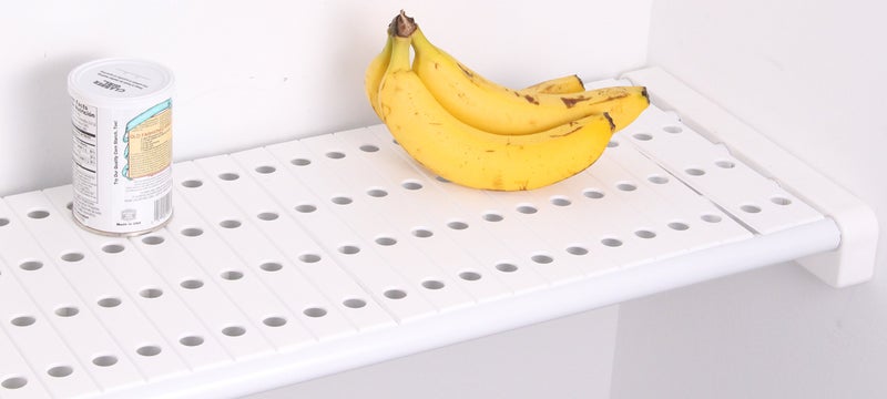 EZ Shelf EZ Shelf  Shelf Top ACCESORY ONLY for Closet and Garage Shelves  White 
