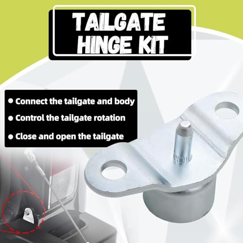Mocar7 Tailgate Hinge Kit Compatible with 1988-2000 Chevy GMC C1500 K1500 K2500 K3500 C2500 C3500 Replace 38640 15521579 15603558 15691087 15691088 - Image 5