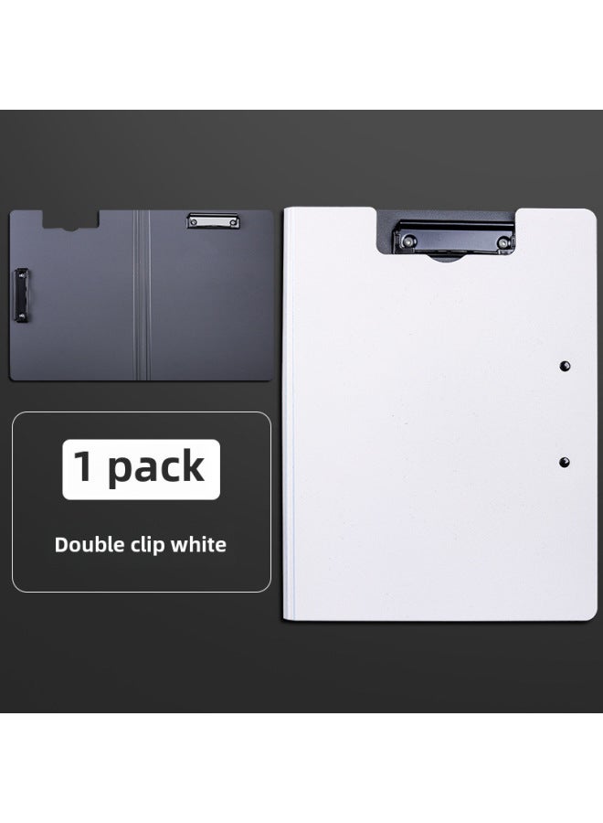 Kaba Bear Hard Shell Board Clip Writing Board Single Clip Double Clip Clip Folder Splint A4 Data Book Storage Clip Pad - Image 1