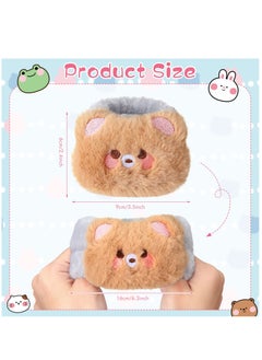 Excefore 4 Pairs Wristbands For Washing Face Cute Spa Face Washing Wristbands Adjustable Elastic Cartoon Absorbent Cat Wrist Wash Towels For Women Girls Kids Prevent Water From Spilling Down Your Arms  - Image 2