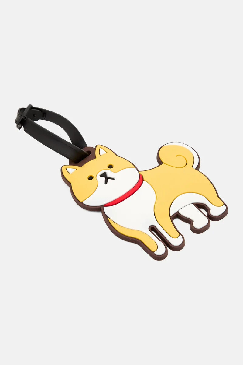 Muy Mucho Suitcase Tag Cover, Yellow