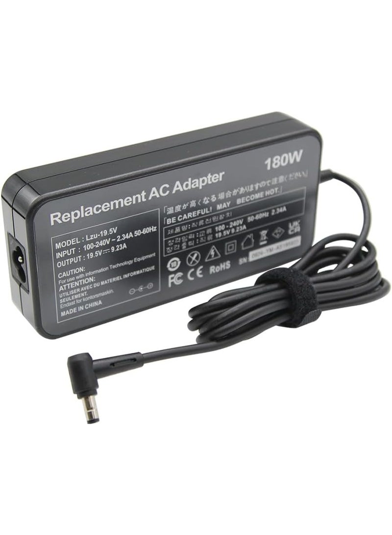 Terabyte 180W UK Plug Charger AC Adapter For Asus 19.5V 9.23A 5.5x2.5mm for ROG G75 G75VW GL502VT GL502V G75VX GL502 FX505GM FX705GD 0A001-00260100 ADP-180HB D ADP-180MB F for MSI GF65 MSI G GL66 - Image 3