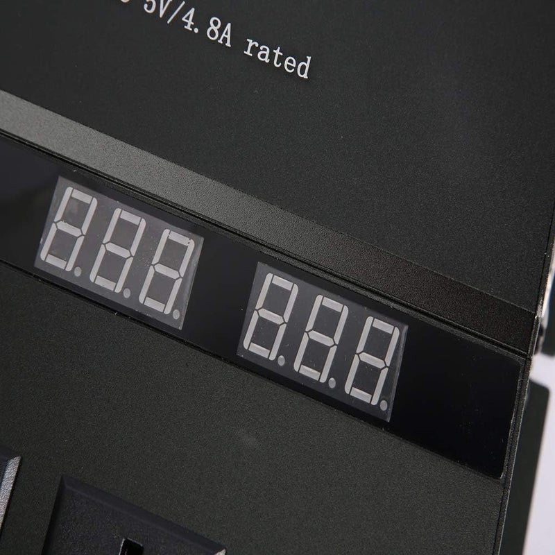 woobles 12V 24V to 220V Solar Inverter High Power, Solar Power Inverter Sine Wave Inverter Built in Cooling Fan, AC Outlets USB Charging Ports Ideal 24V to 220V,10000W 12V to 220V,10000W - Image 5