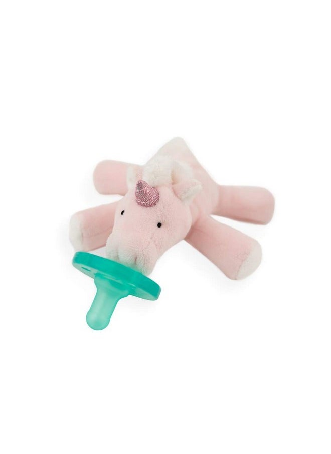 WubbaNub - WubbaNub Infant Pacifier - Star The Pink Unicorn - Image 1