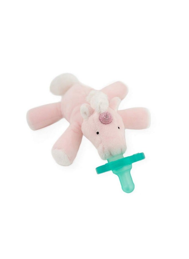 WubbaNub - WubbaNub Infant Pacifier - Star The Pink Unicorn - Image 1