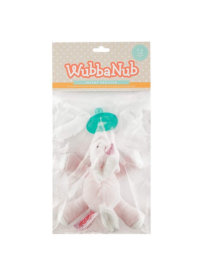WubbaNub - WubbaNub Infant Pacifier - Star The Pink Unicorn - Image 1