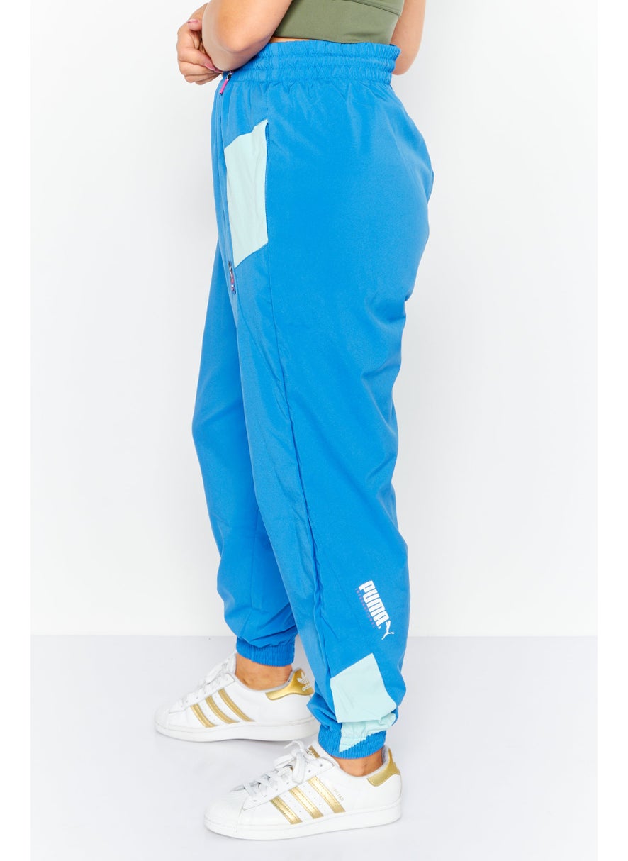 PUMA - Women Sportswear Fit Training Track Pants, Blue - Image 1