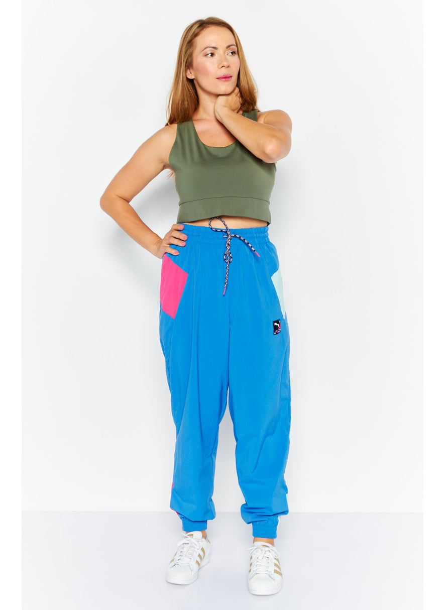 PUMA - Women Sportswear Fit Training Track Pants, Blue - Image 1