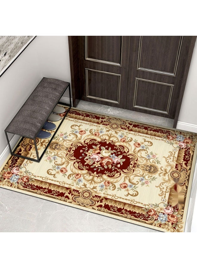 Anna Durable Non-Slip Crystal Velvet Rug for Home Décor - Image 1