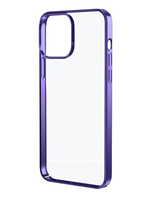 Devia iPhone 14 Plus Case Clear Drop and Scratch Resistant The protective case is specially designed to withstand drops from a height of up to 1.2 meters in purple color