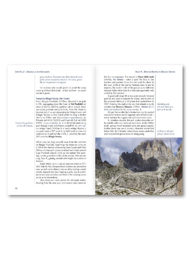 Alta Via 2 - Trekking in the Dolomites: Includes 1:25,000 map booklet. With Alta Vie 3-6 in outline - Image 5
