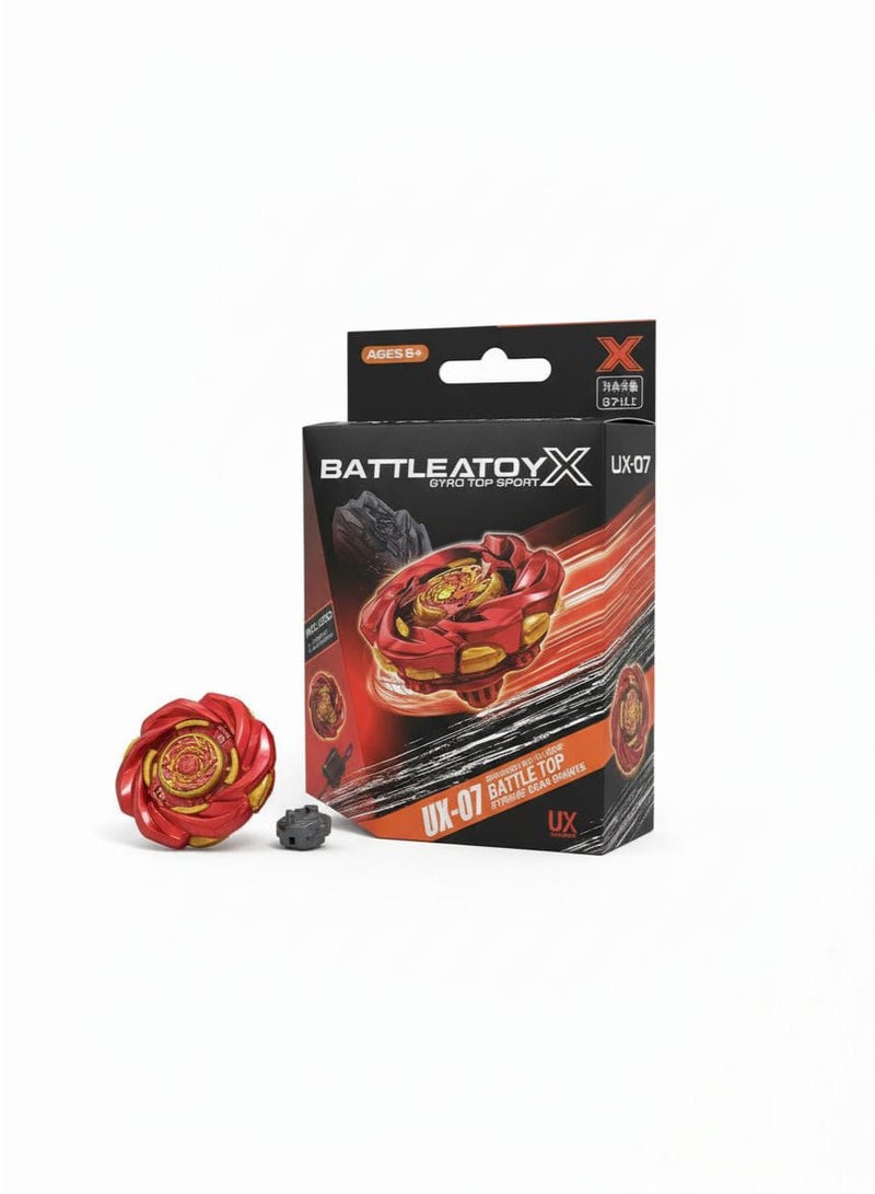 Blade X Fiery Red – BX-33! 🔥 Superb attack power and a dynamic design let you dominate the ring with ease! Equipped with a powerful launcher to get the fight started right away! Ideal for kids 6 years and up.