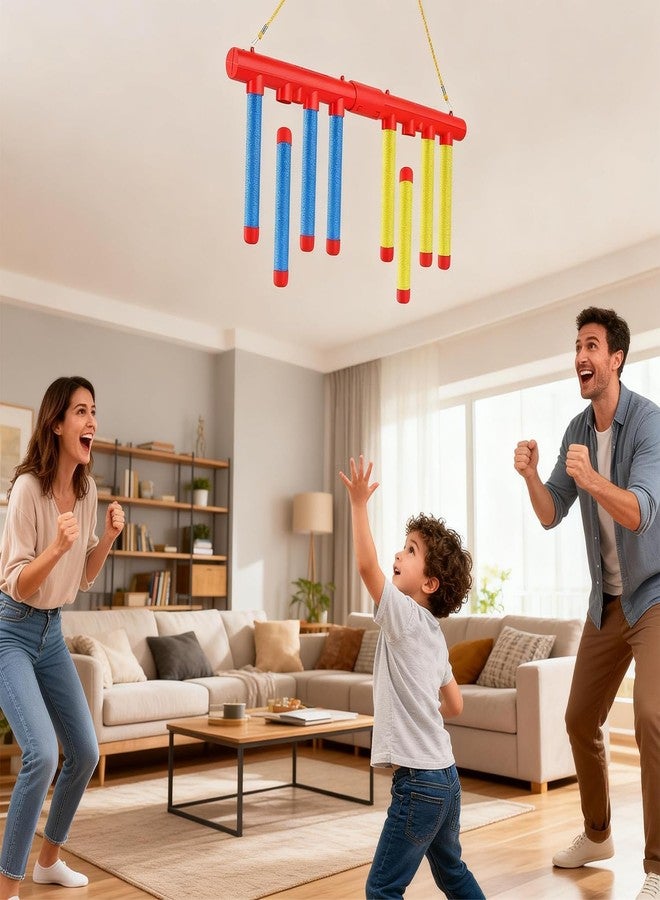 لعبة BlivEclat لردود الفعل - لعبة إسقاط العصي لتدريب سرعة رد الفعل، لعبة تحدي ردود الفعل بإسقاط العصي للأطفال والكبار والعائلة - تحدي التنسيق بين اليد والعين والسرعة - Image 2