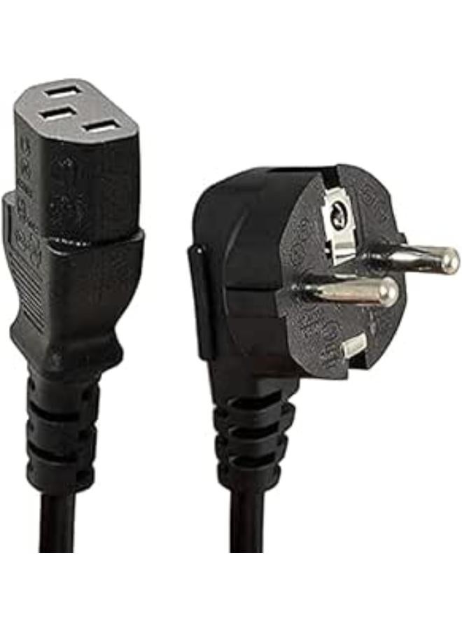 Power cable for computers - black