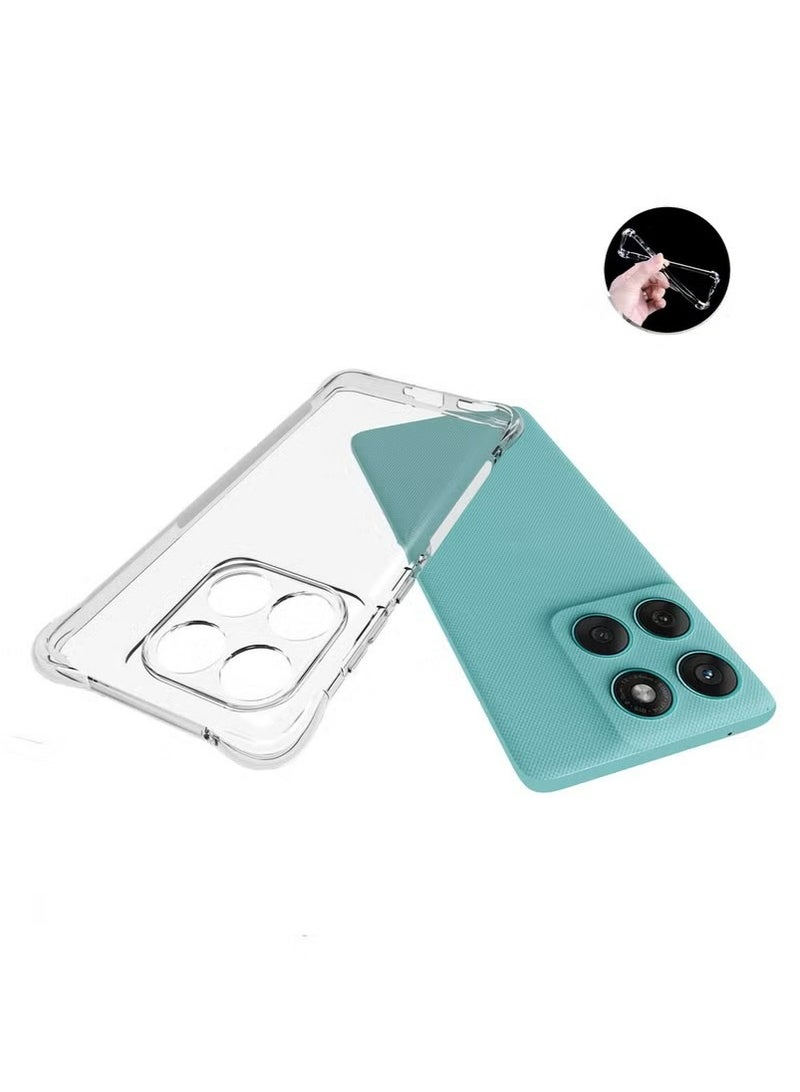 X-level for Motorola edge 60 fusion 5G Case,[Scratch Resistant] Crystal Clear Back Cover [Shock-Absorbing Corners] Shockproof Drop Proof Protective Phone Case Cover for Motorola edge 60 fusion 5G - Image 3