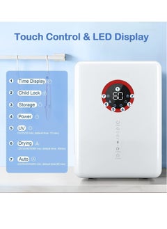 Joyelink Dryer for Baby Bottles, Bottle Sterilizer and Dryer with Touch Screen Control & Auto-Off Safety for Toys/Clothes/Beauty Tools/Tableware/Phone/Home Office Items  - Image 3