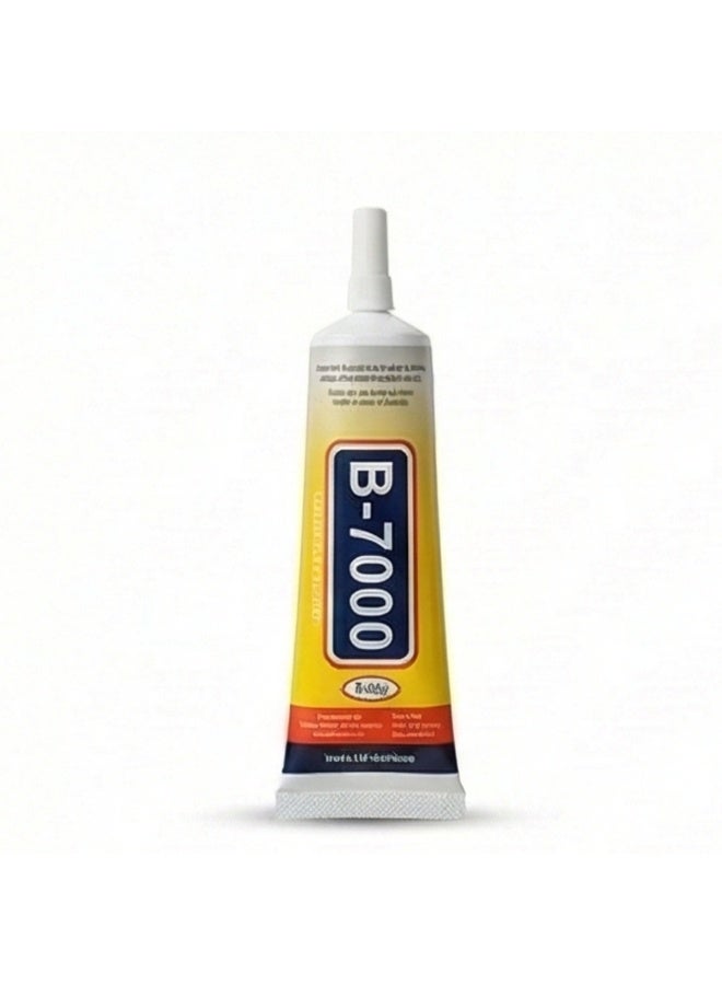 B-7000 Clear Super Glue 50ml | Transparent Waterproof Adhesive for Rhinestones, Jewelry, Crafts, Phone Repair, Glass & Fabric | Strong Bond - Image 1